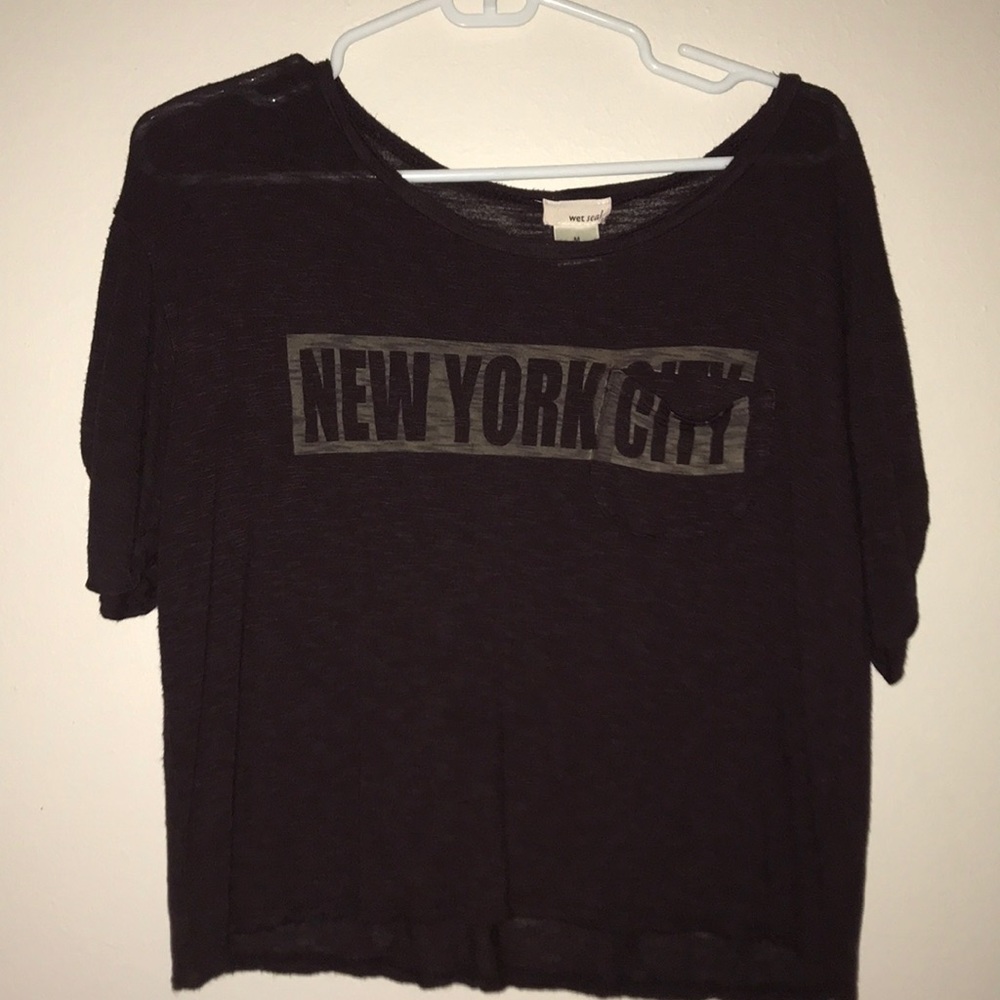 Dark Purple/Brown New York City Top